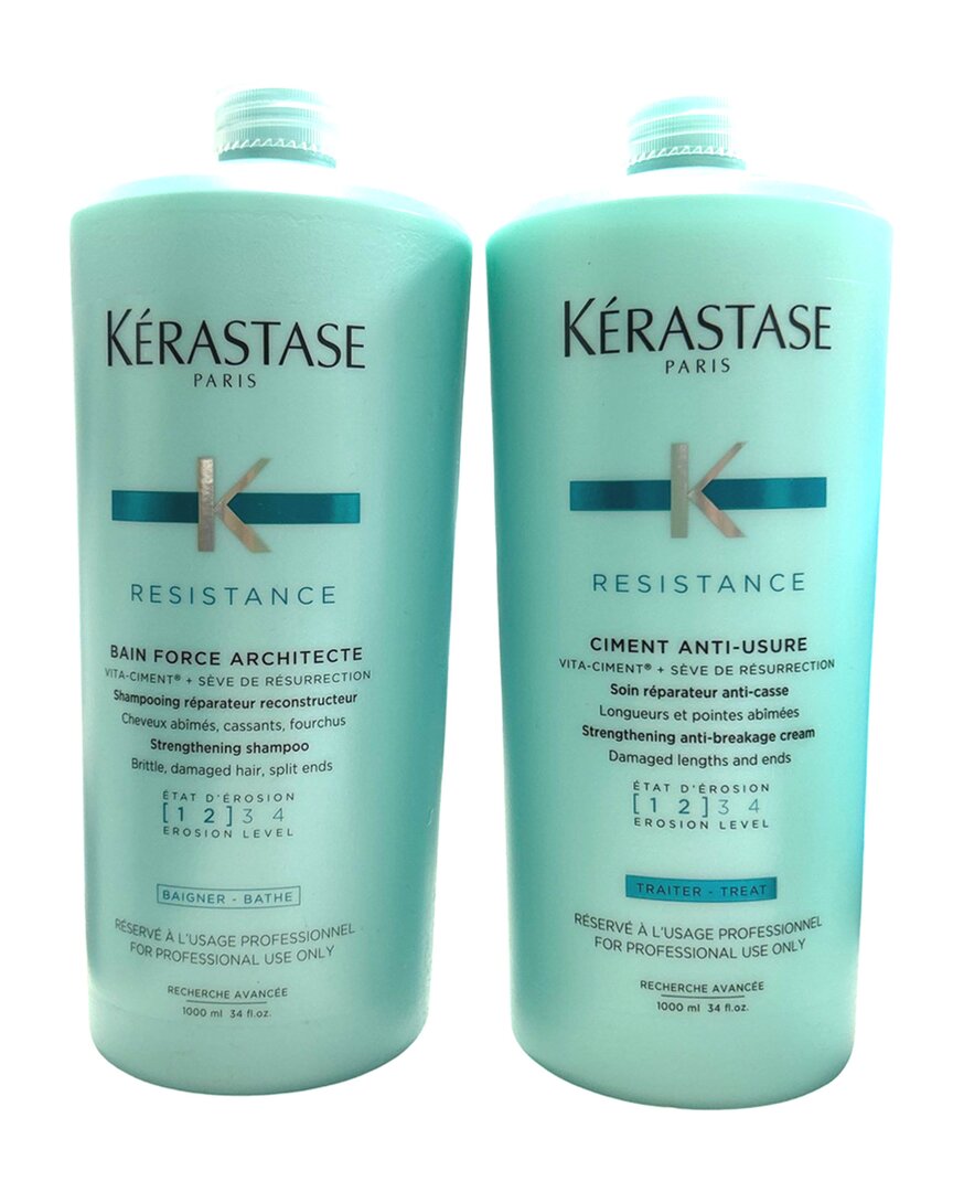 Kérastase 39.8Oz Bain Force Architecte Reconstructing Duo