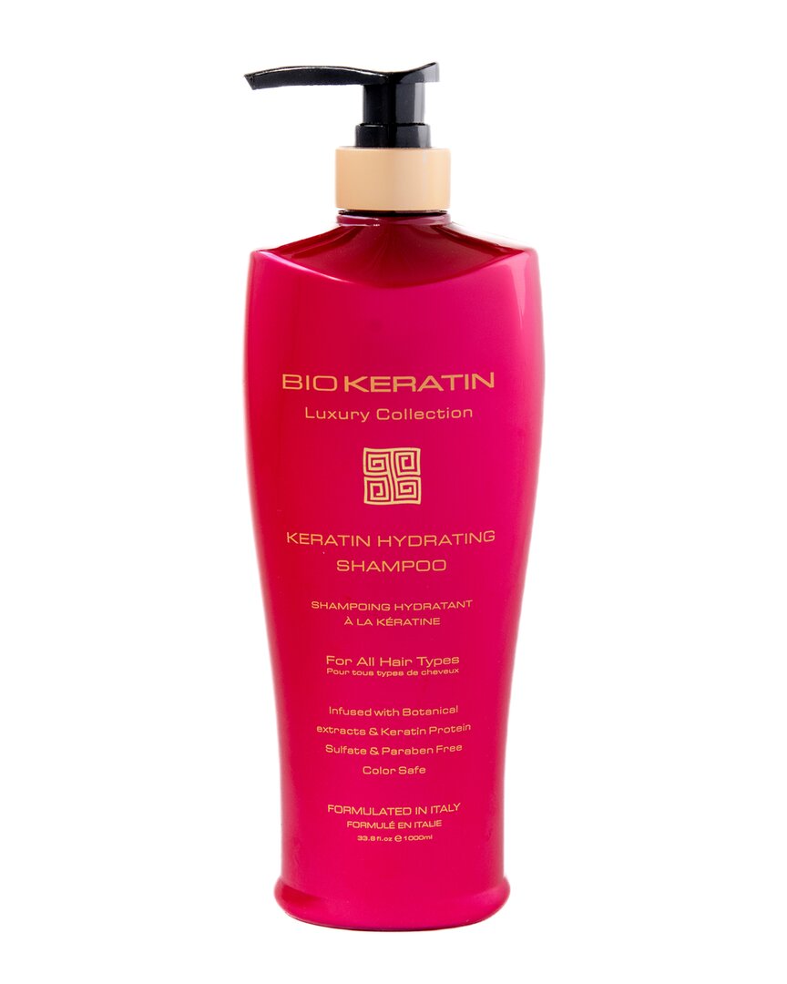 Biokeratin Unisex 33.8oz & 33.4oz Bk Luxury Hydrating Shampoo & Conditioner