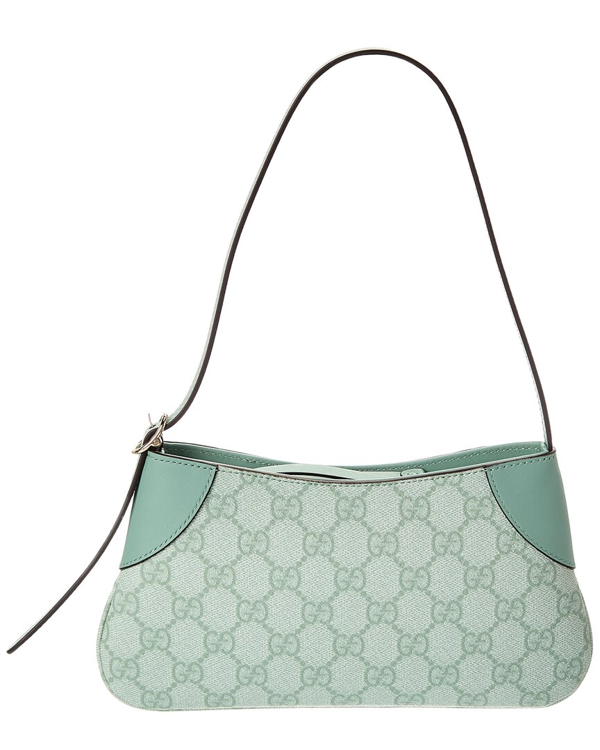 Gucci Gg Emblem Small Fabric Hobo Bag