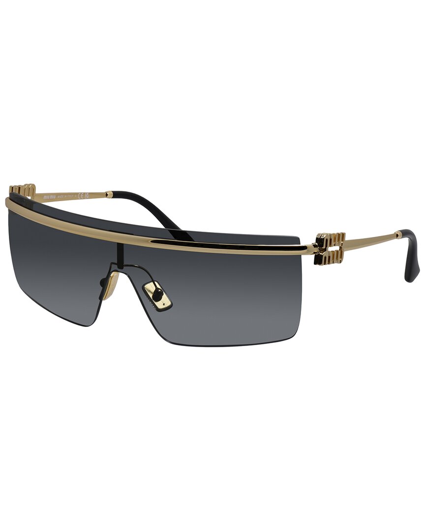 Miu Miu Woman Sunglasses Mu 50zs In Gray