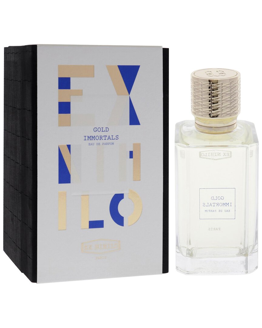 Ex Nihilo Unisex 3.3oz Gold Immortals Edp Spray