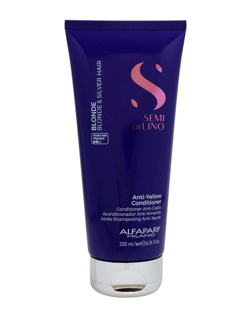 Alfaparf Milano Unisex 6.7oz Semi Di Lino Blonde Anti-yellow Conditioner