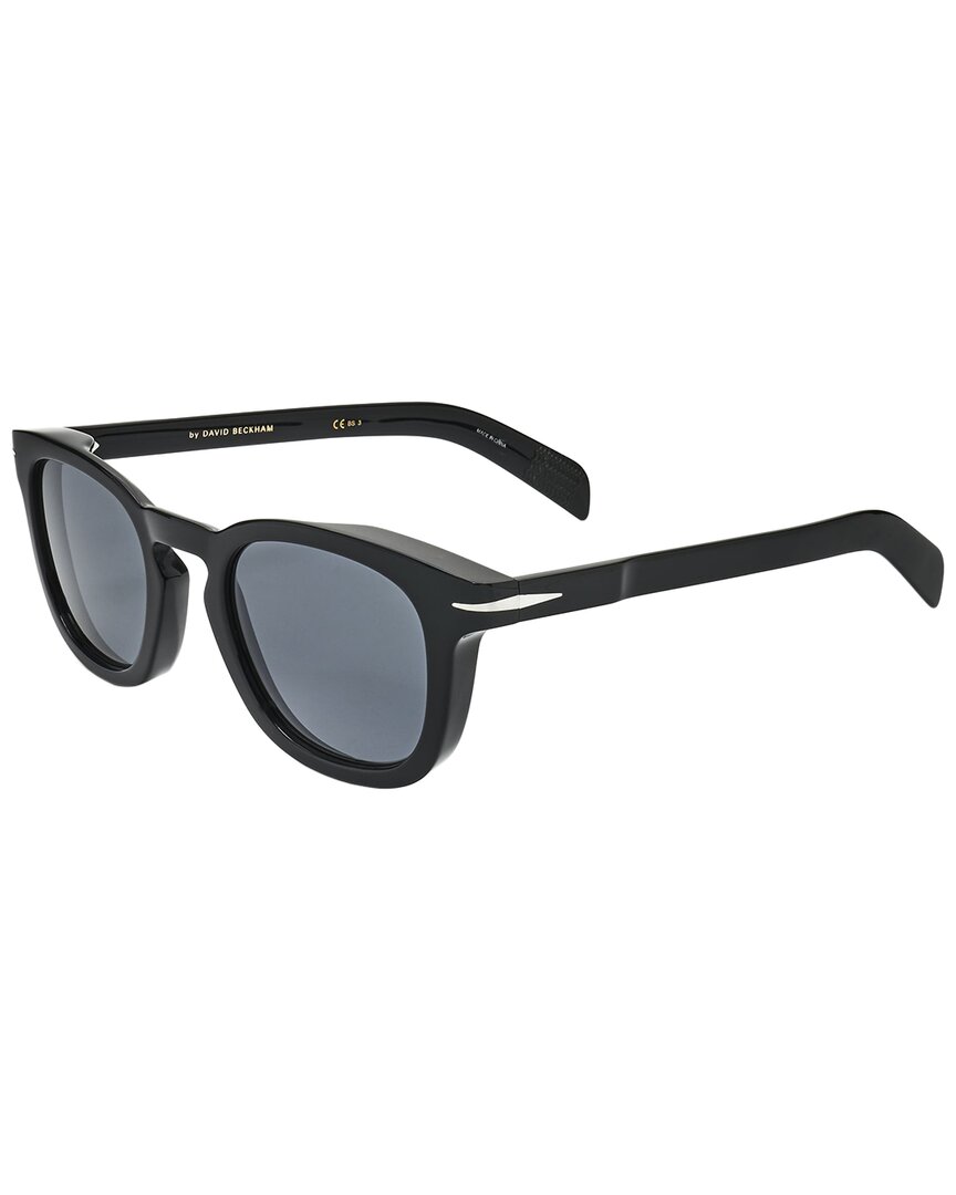 David Beckham Men's Db 7030/s 49mm Sunglasses In Black
