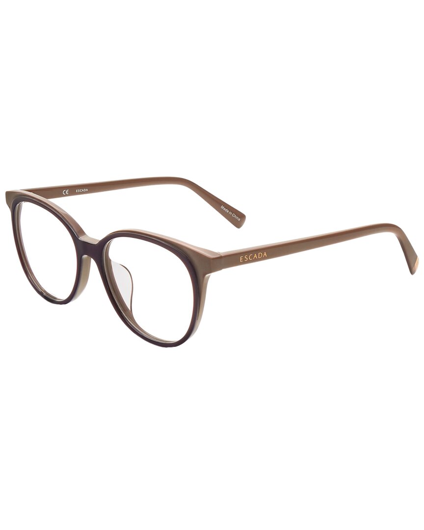 Escada Women's Vesa33f 51mm Optical Frames In Brown