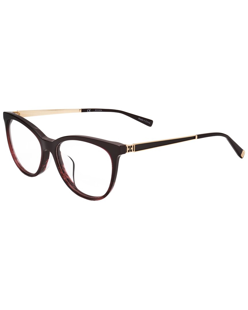 Escada Women's Vesa83f 54mm Optical Frames In Red
