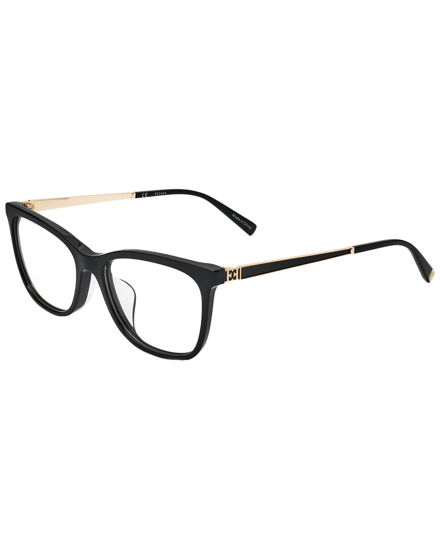 Escada Women's Vesa84f 53mm Optical Frames In Black