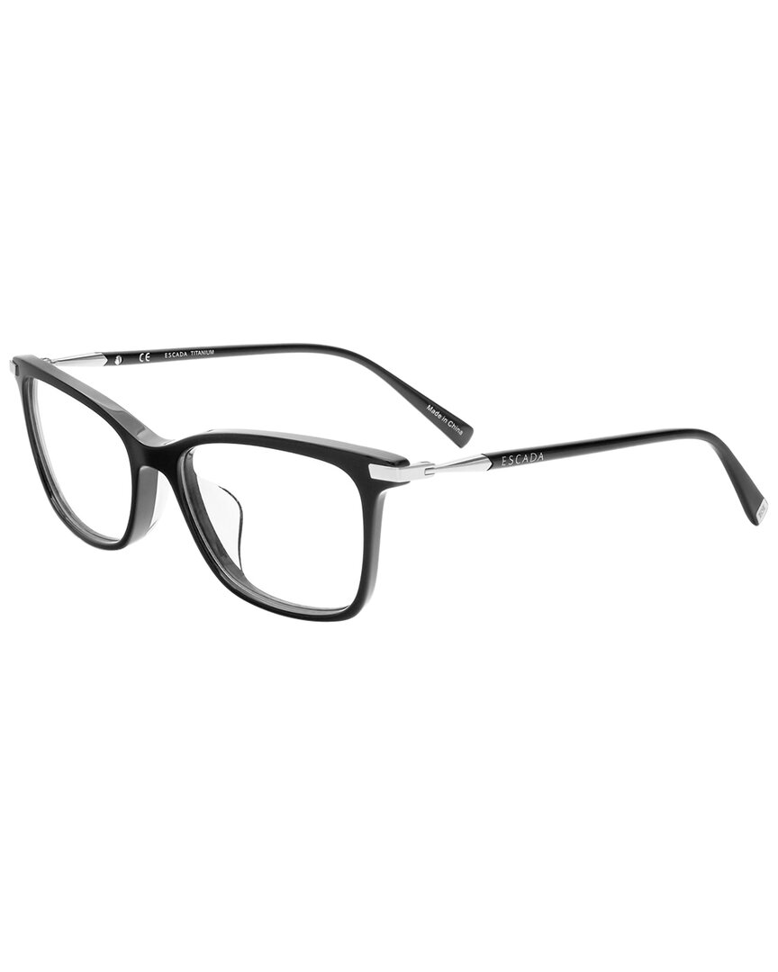 Escada Women's Vesa87f 52mm Optical Frames In Black