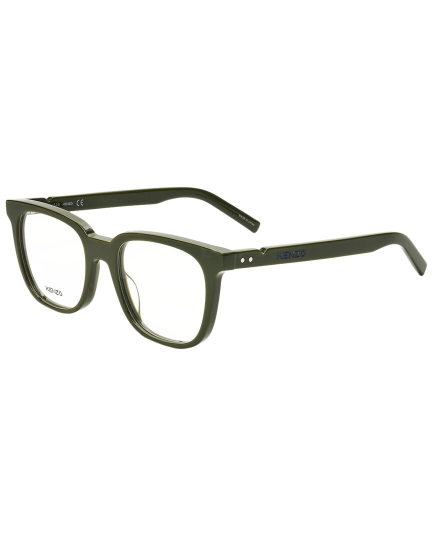 Kenzo Unisex Kz50129i 53mm Optical Frames In Green