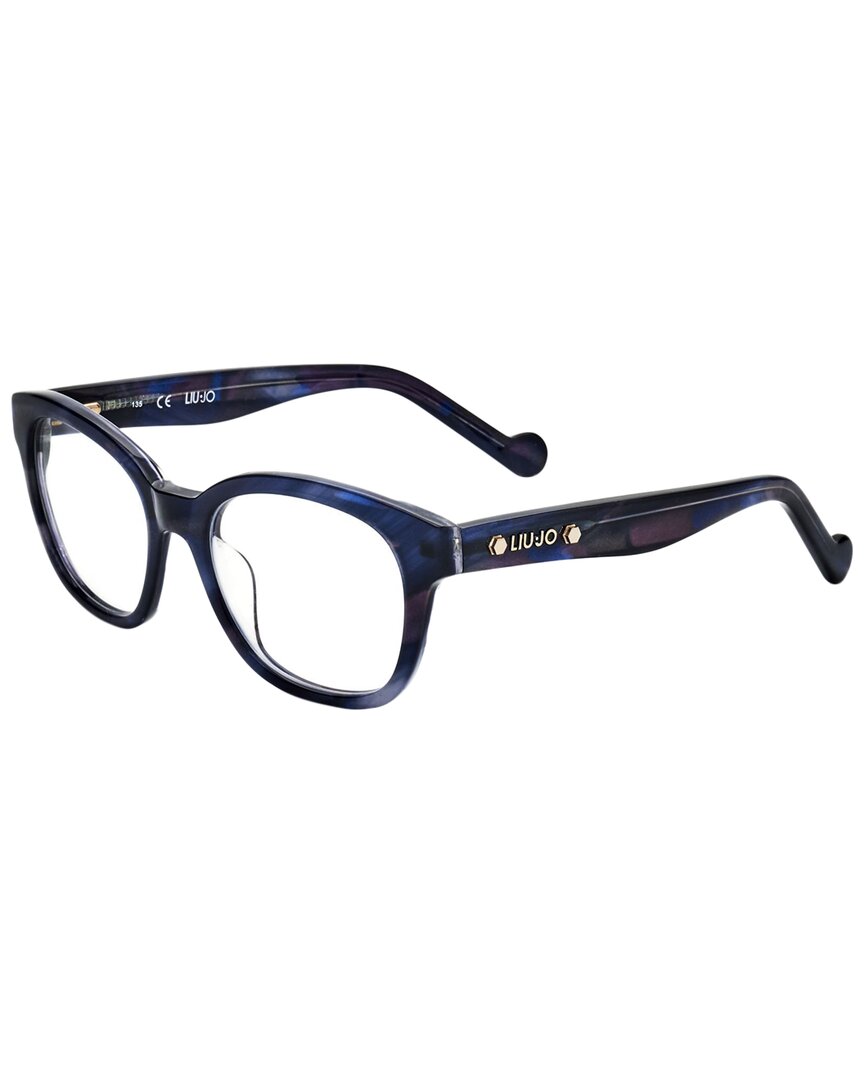Liu •jo Liu Jo Women's Lj2617 49mm Optical Frames In Blue