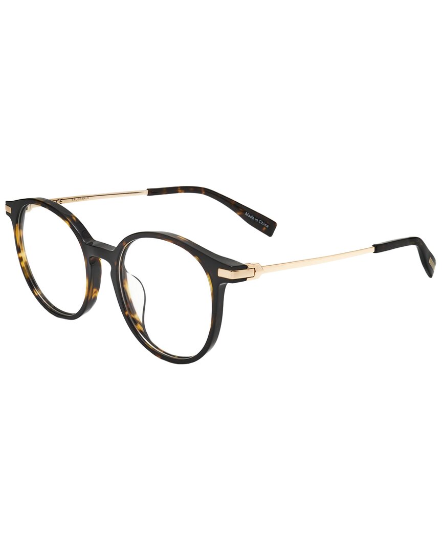 Trussardi Women's Vtr105 56mm Optical Frames In Brown