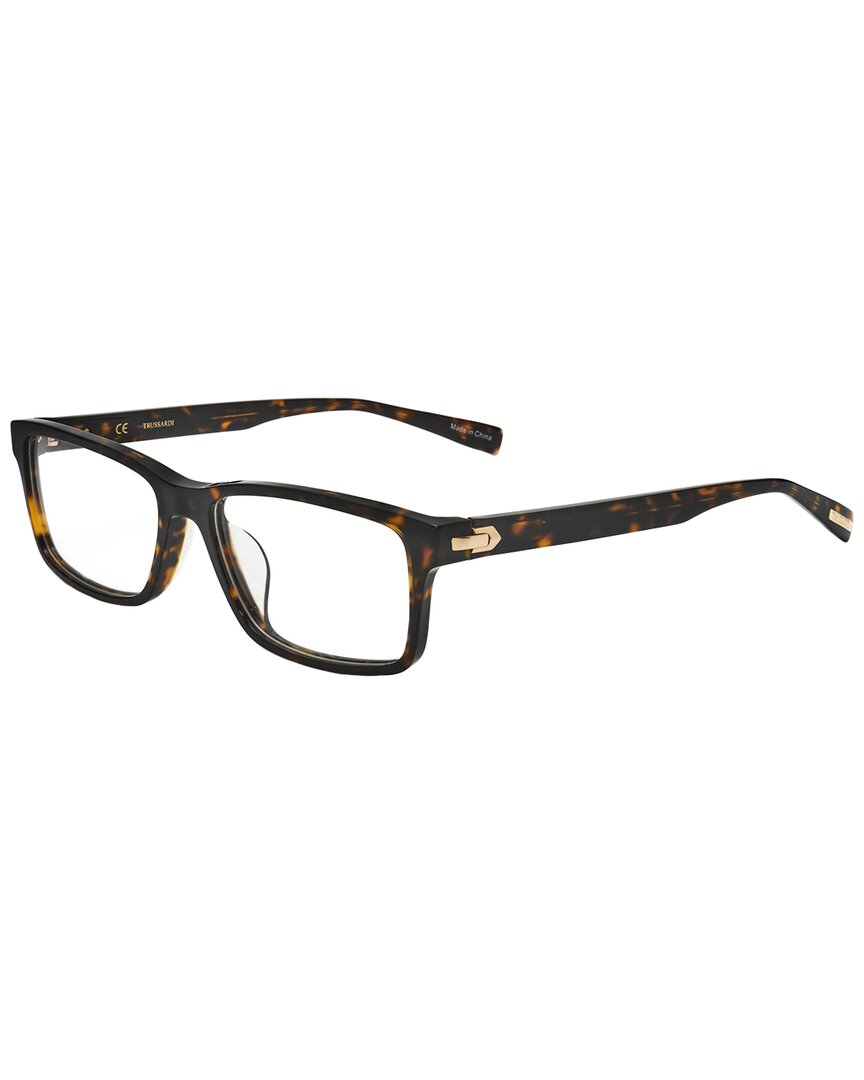 Trussardi Women's Vtr198f 55mm Optical Frames In Brown