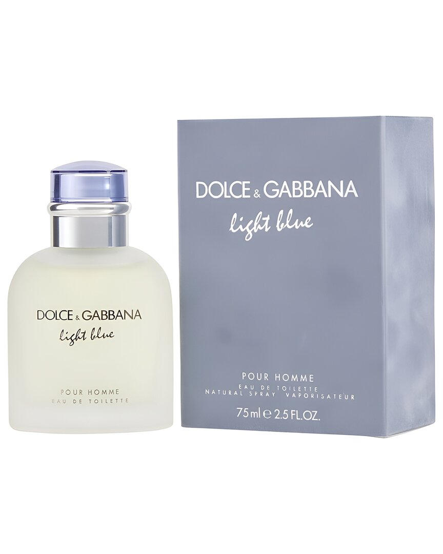 Dolce & Gabbana Men's 2.5oz Light Blue Edt