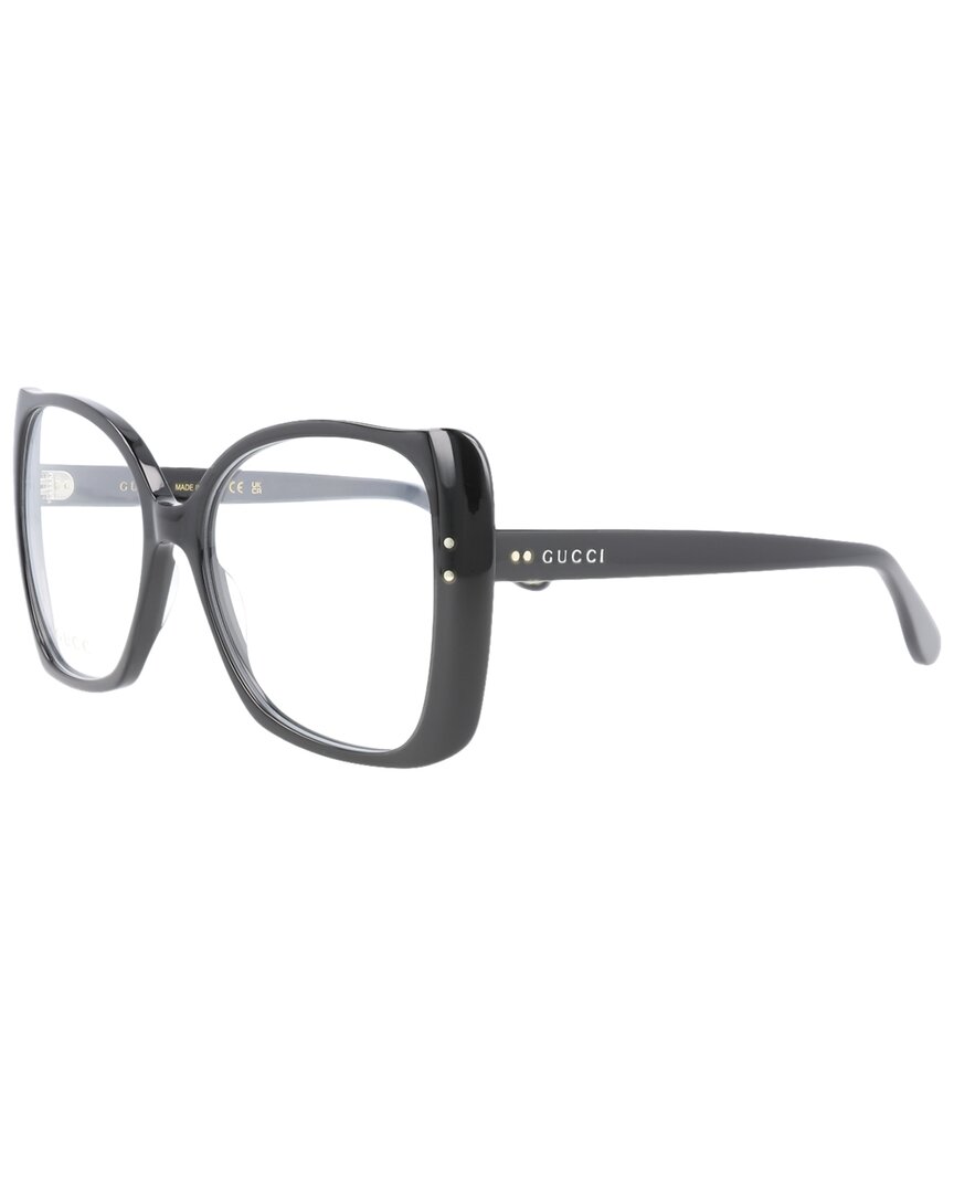 Gucci Women's Gg0473o 55mm Optical Frames In Black