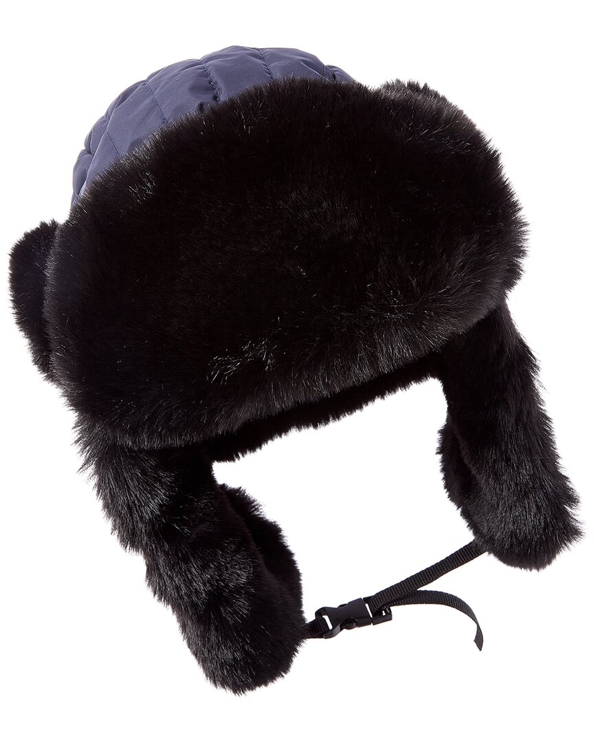 Surell Accessories Trooper Hat In Purple