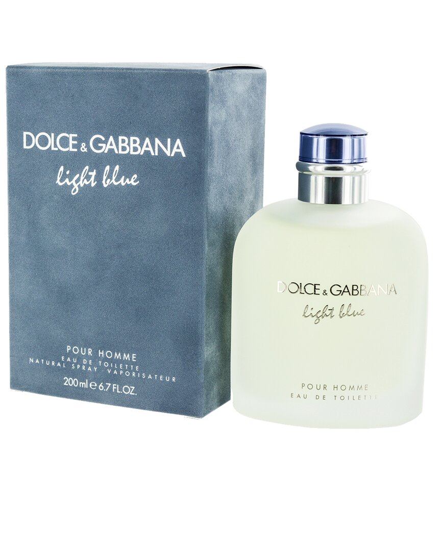 Dolce & Gabbana Men's Light Blue Pour Homme 6.7oz Edt Spray