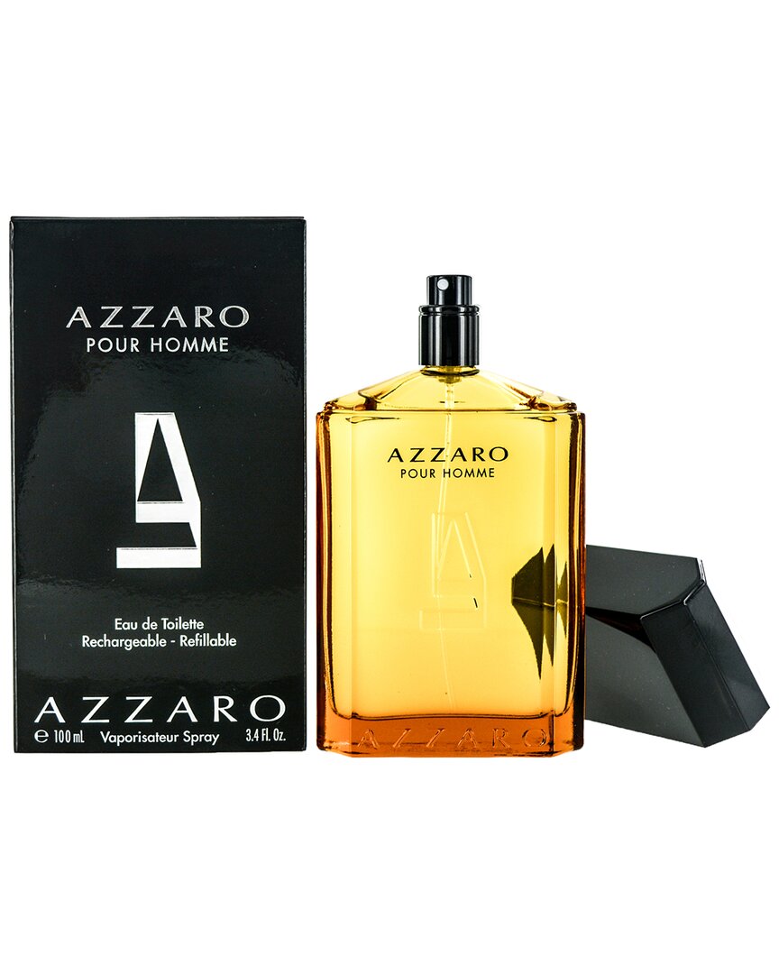 Azzaro Men's Pour Homme 3.3oz Edt Refillable Spray