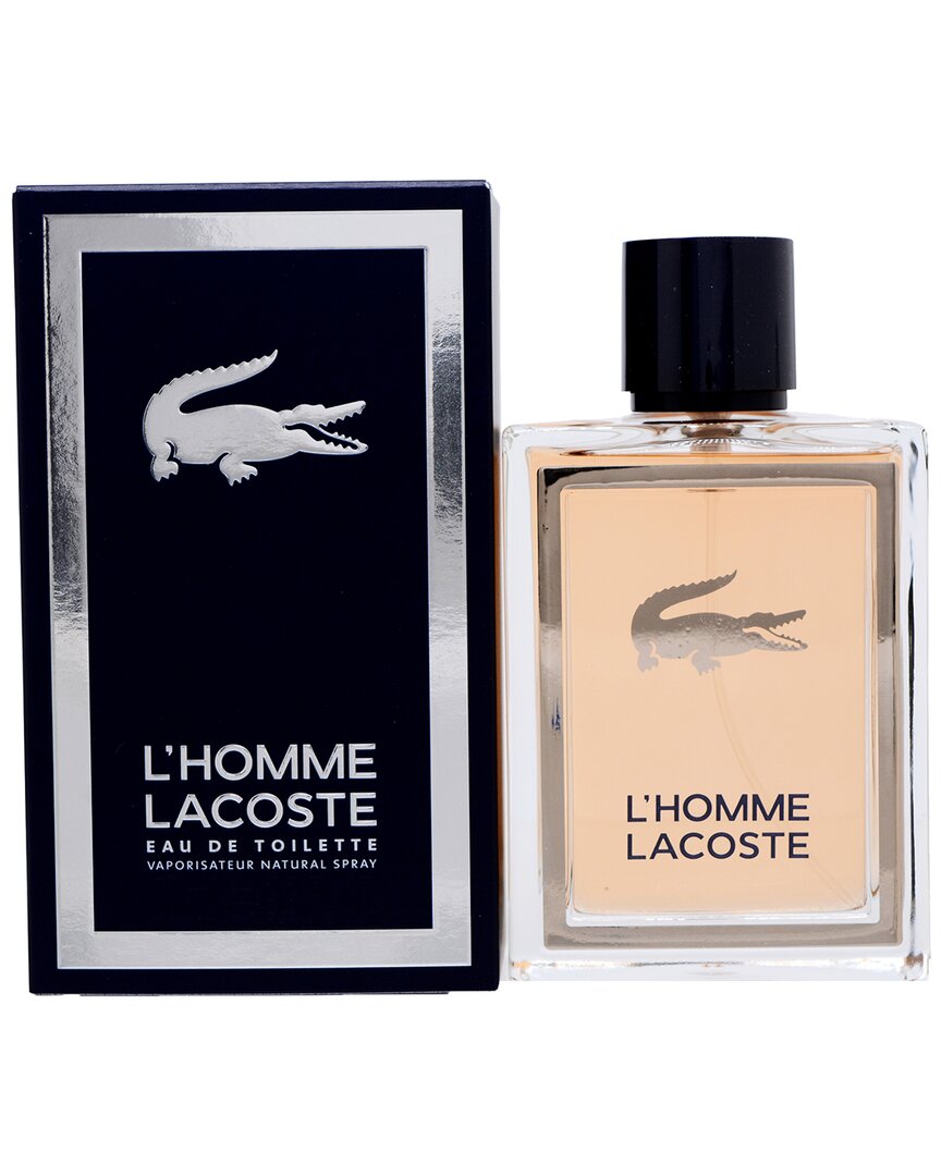 Lacoste Men's L'homme 3.3oz Edt Spray