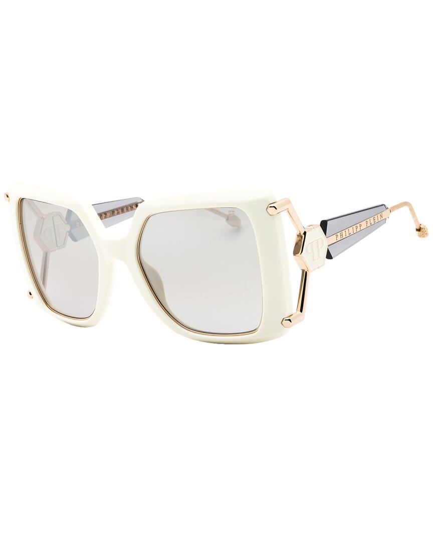 Philipp Plein Women's Spp121s 56mm Sunglasses In Nude