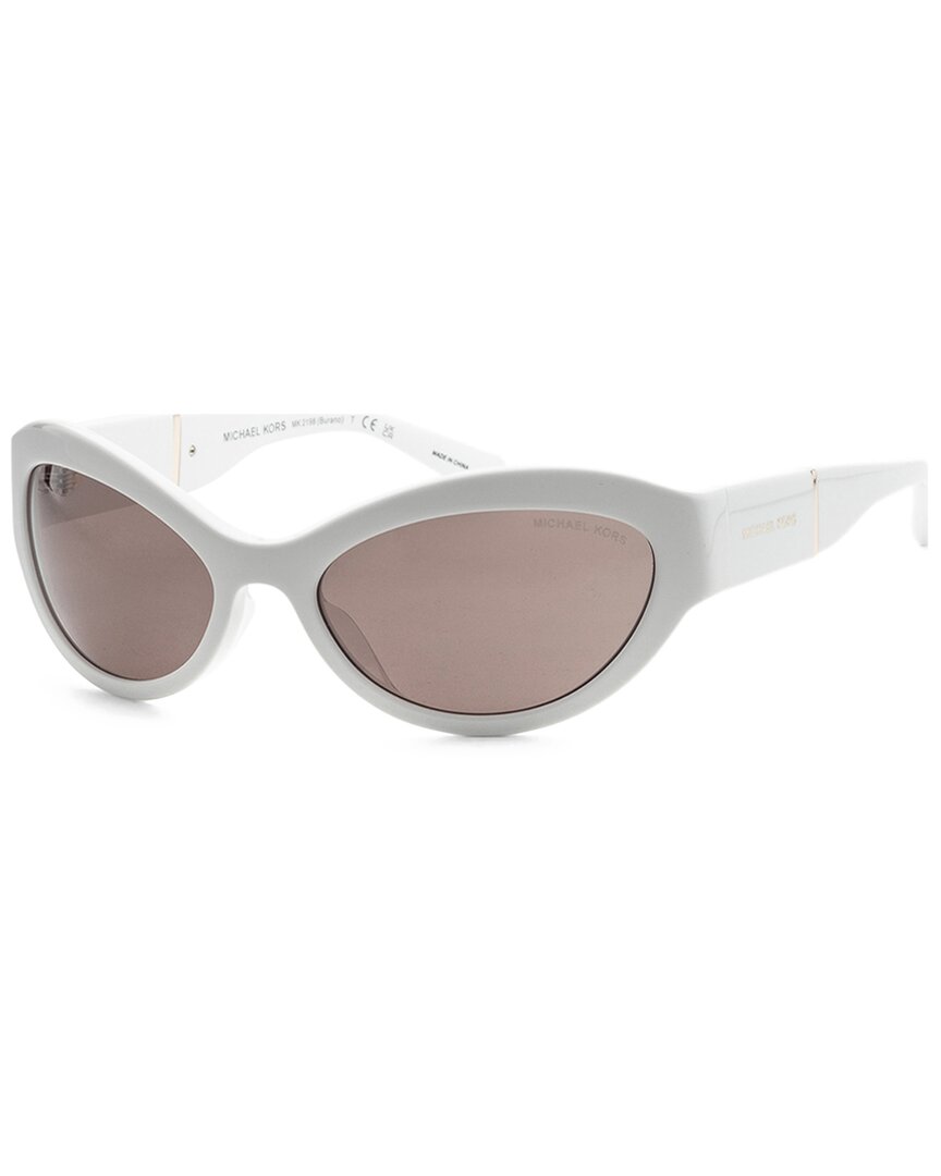 Michael Kors Women's Mk2198 59mm Sunglasses In White