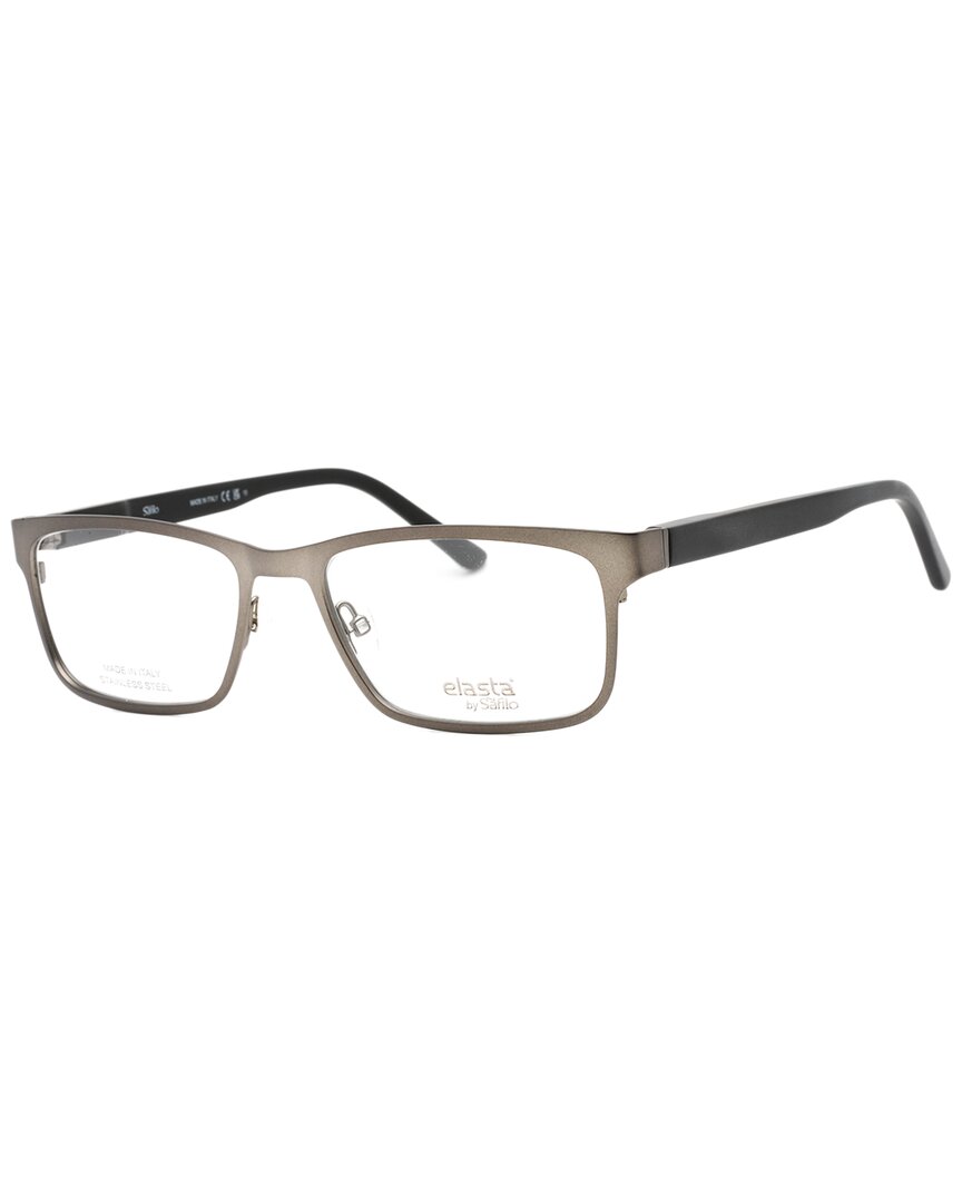 Elasta Men's E 3128 56mm Optical Frames In Grey