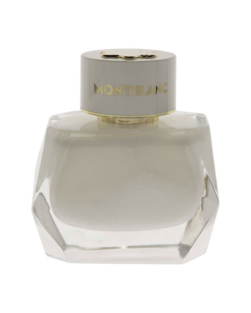 Montblanc Mont Blanc Women's 1.7oz Signature Eau De Parfum In White