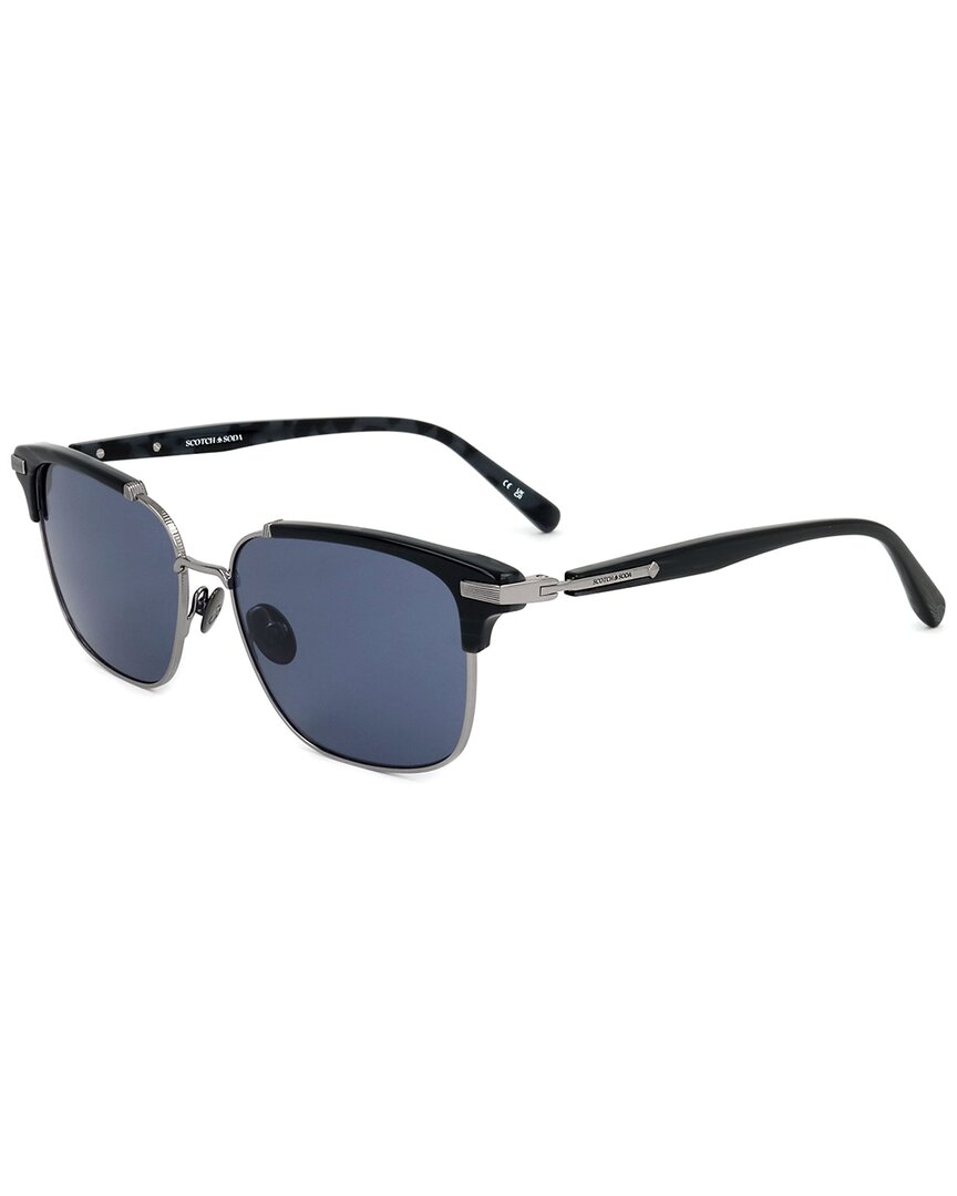 Scotch & Soda Men's 55mm Sunglasses In Black