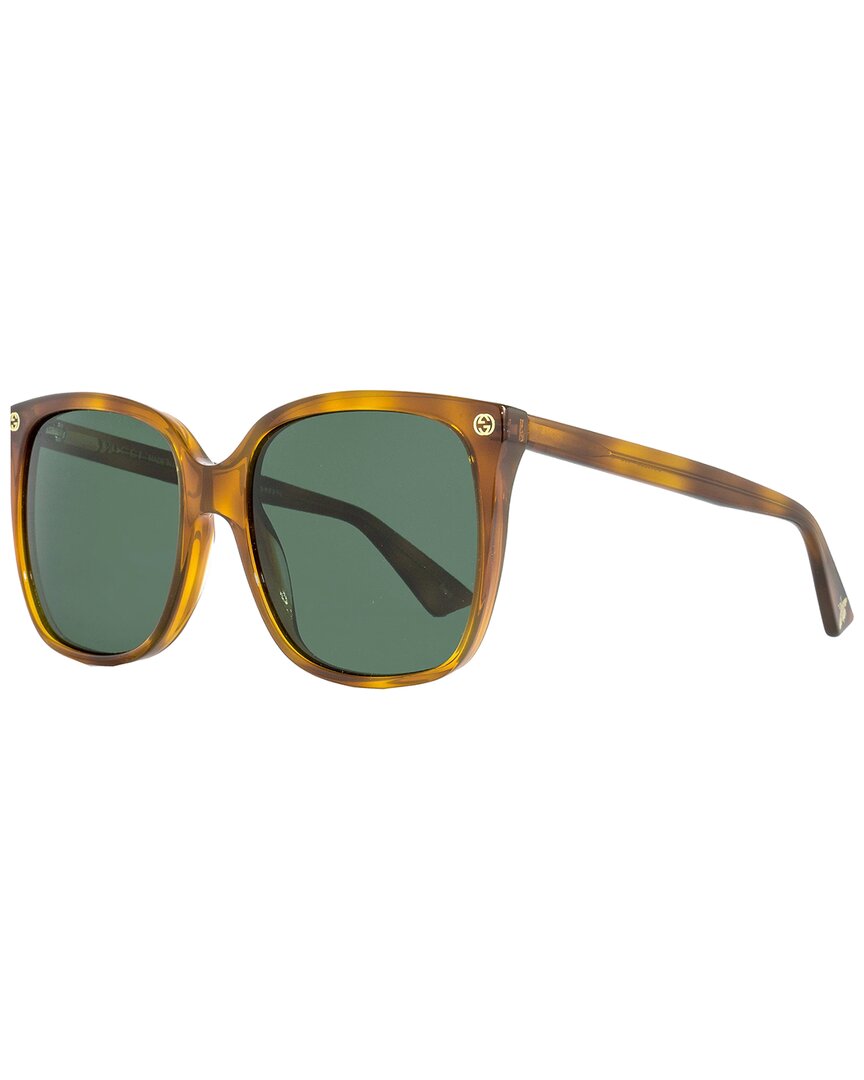 Gucci Women's Gg0022s 57mm Sunglasses In Brown