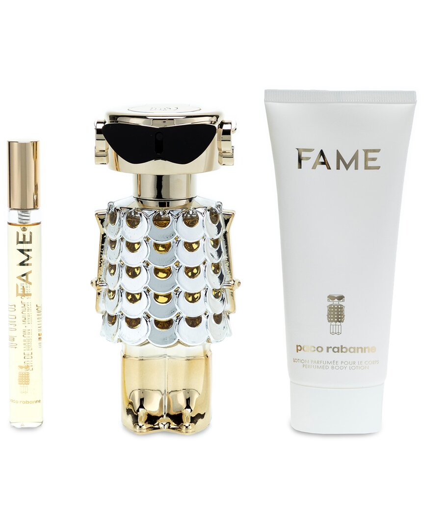 Paco Rabanne Women's 2.7Oz Fame 3Pc Set