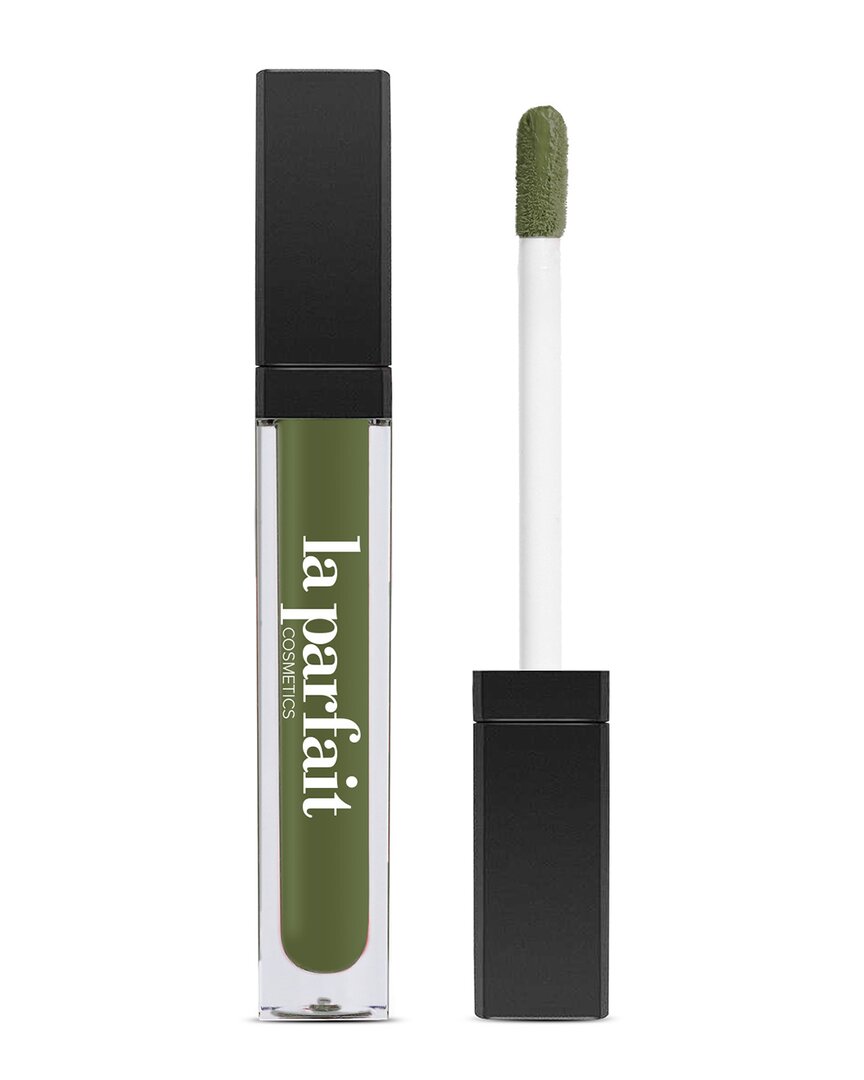 La Parfait Cosmetics 0.27oz Waterproof Lipstick Matte Liquid #28 Cosmic Green