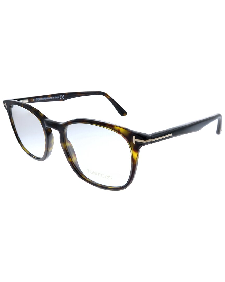 Tom Ford Unisex Ft5505 52mm Optical Frames In Brown