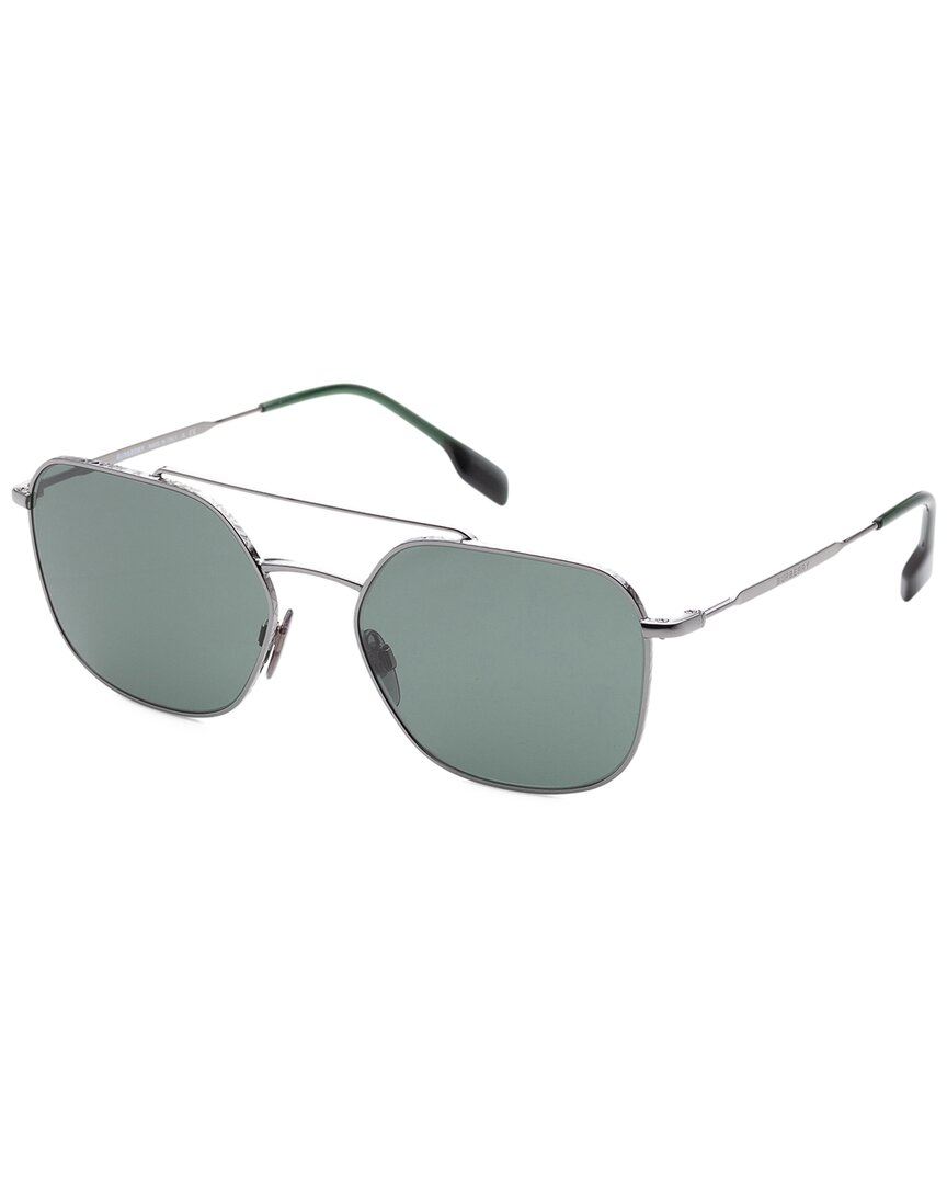 Burberry Men's Be3107 56mm Sunglasses In Grey