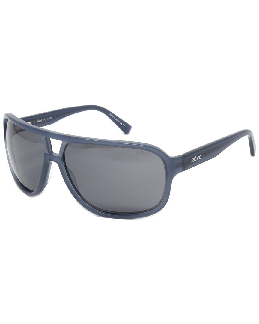 Revo Men's Re1145eco 62mm Polarized Sunglasses In Grey