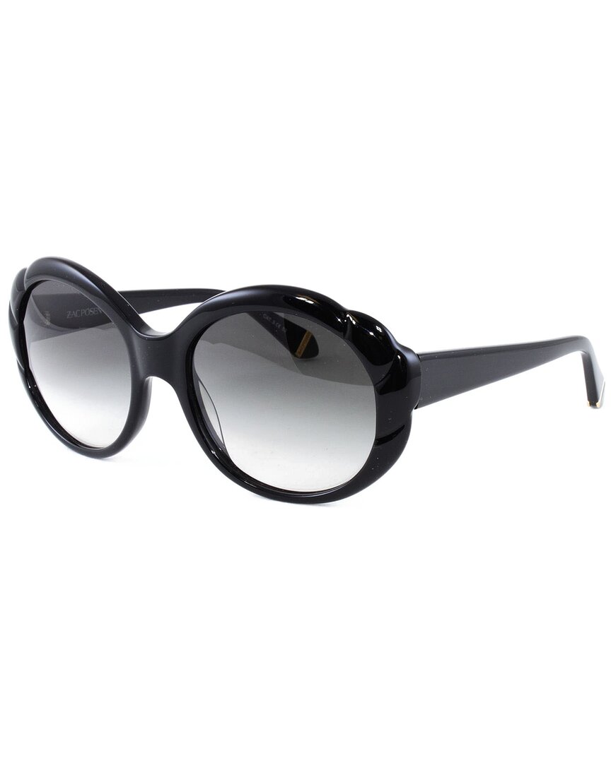 Zac Posen Women's Rita 56mm Sunglasses In Black