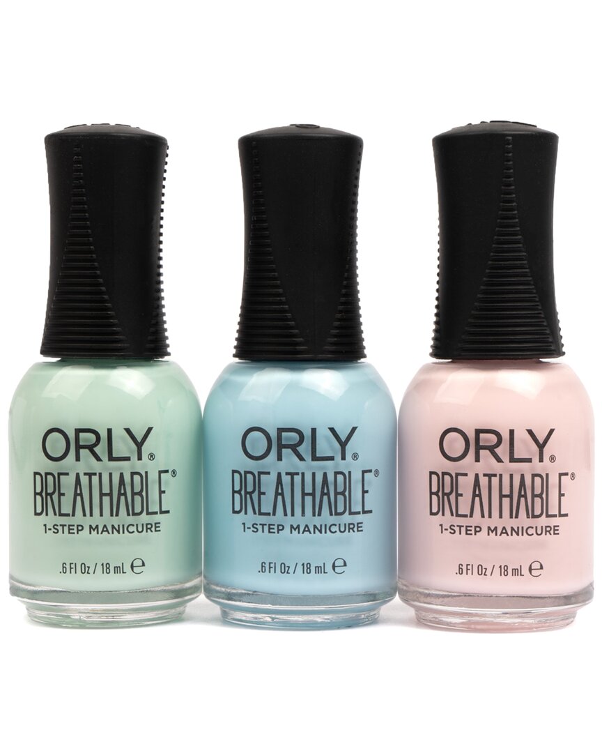 Orly 3pc Nail Polish Set: Fresh Start, Morning Mantra, Pamper Me