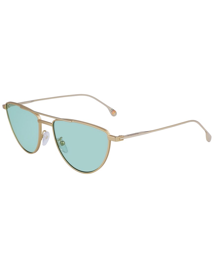 Paul Smith Unisex The Garner 56mm Sunglasses In Gold