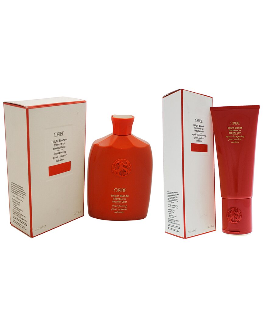 Oribe Bright Blonde Shampoo And Conditioner For Beautiful Color Kit