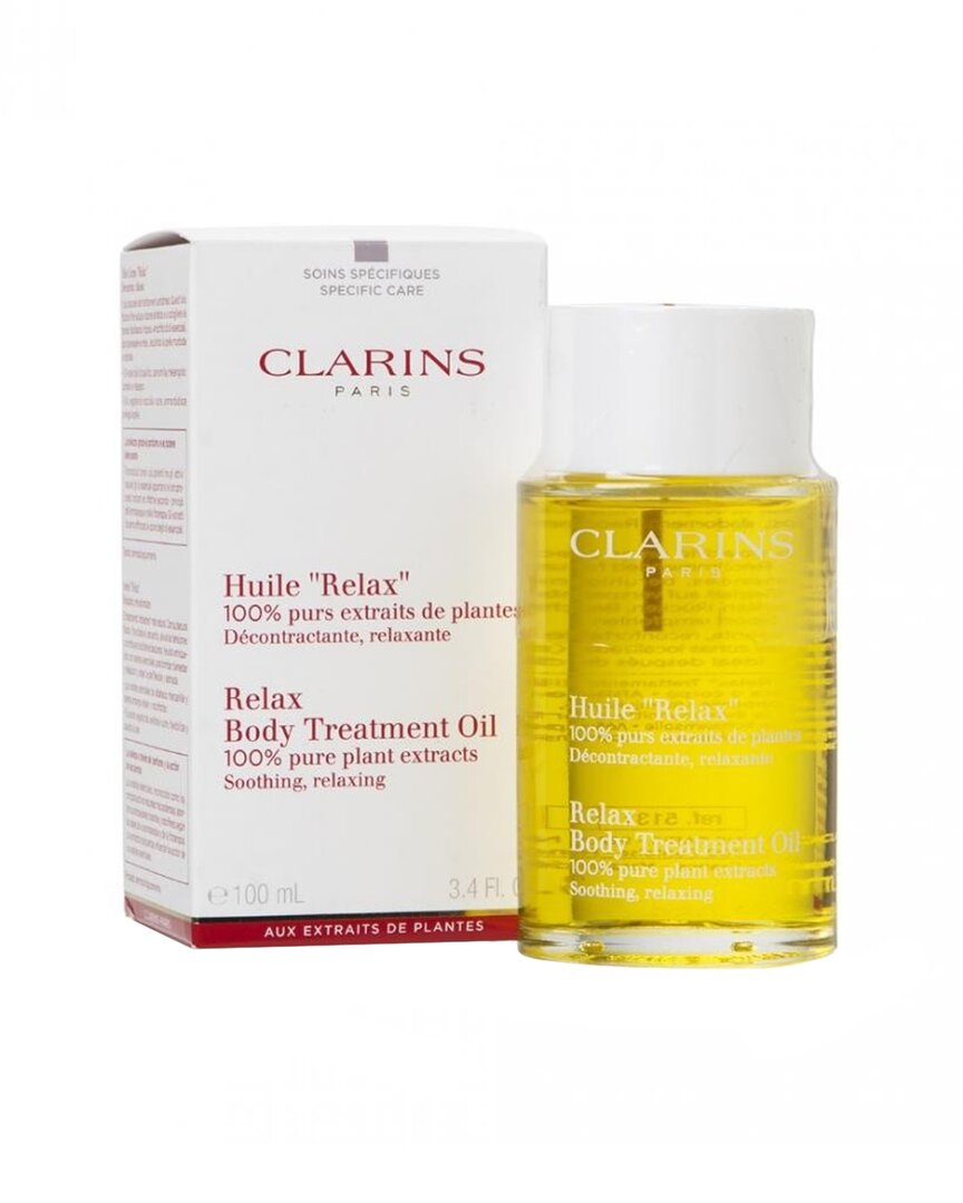 Clarins 3.4oz Relax Treatment Oil Soothing Relaxing