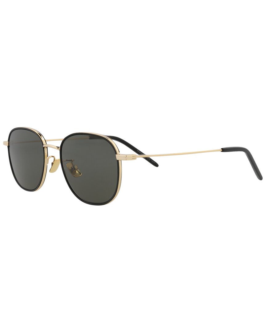 Saint Laurent Unisex 48mm Sunglasses In Gold