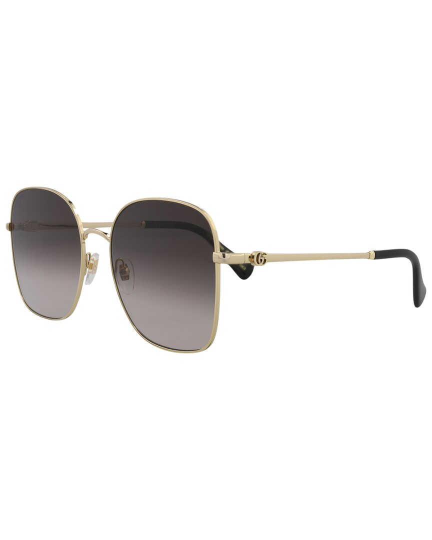 Gucci Women's Gg1143s 59mm Sunglasses In Gold