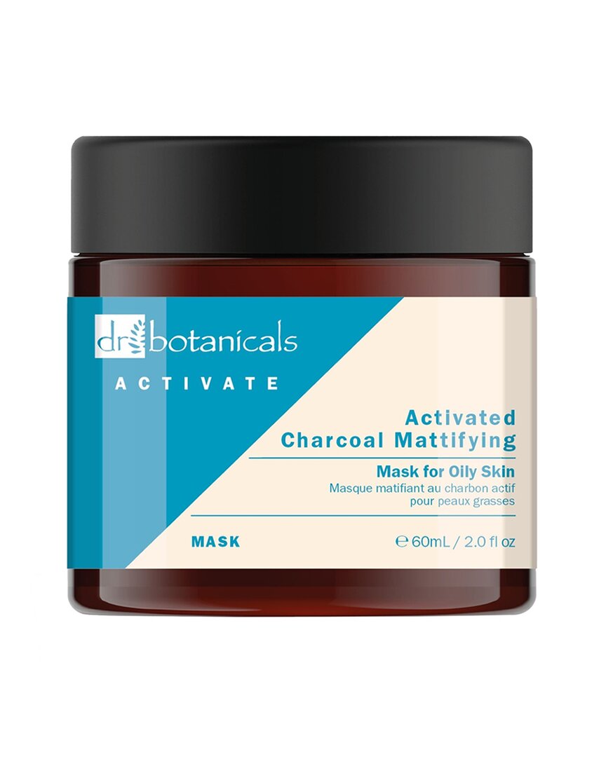 Dr. Botanicals Dr Botanicals Unisex 2oz Activate Charcoal Mattifying Mask For Oily Skin In White