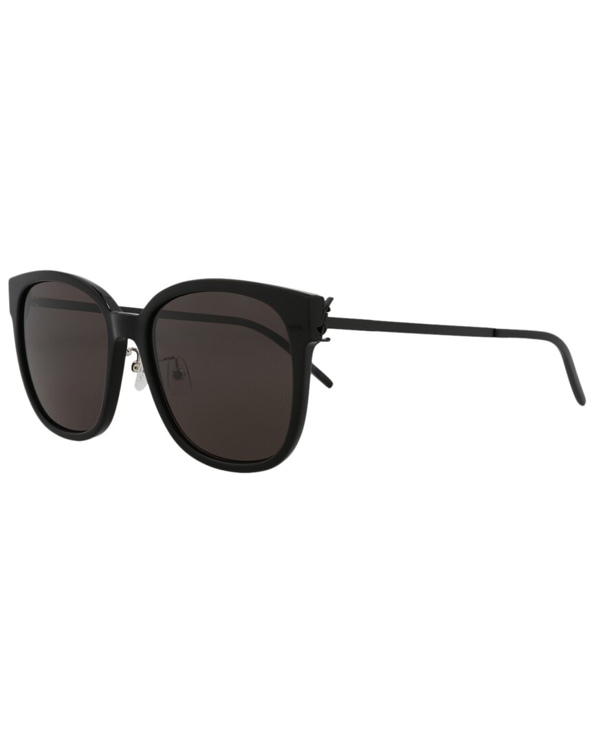 Saint Laurent Women's Slm48sck 57mm Sunglasses In Black