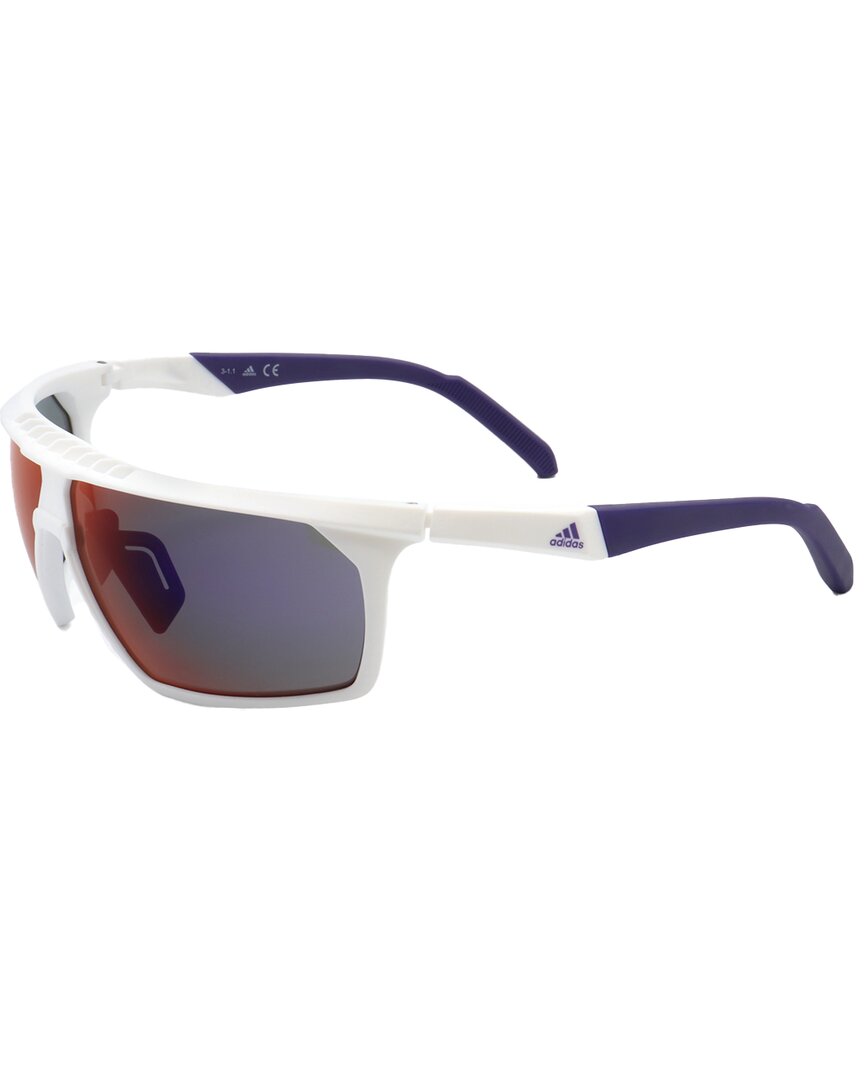 Adidas Originals Adidas Sport Unisex Sp0030 70mm Sunglasses In White