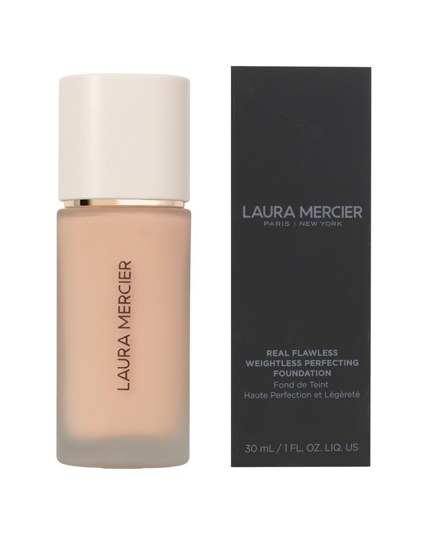 Laura Mercier Women's 1oz 2n1 Cashew Real Flawless Weightless Perfecting Waterproof Foundation