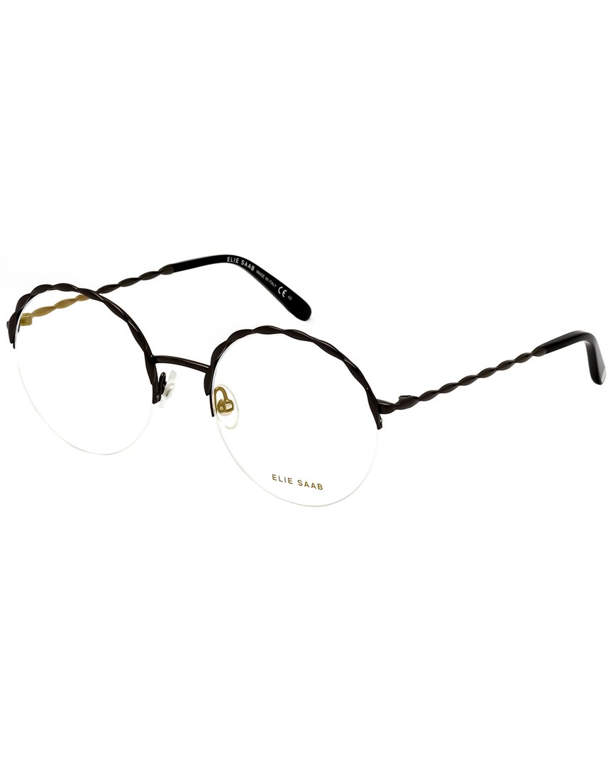 Elie Saab Women's 53mm Optical Frames In Grey