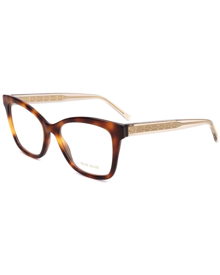 Elie Saab Women's 52mm Optical Frames In Havana