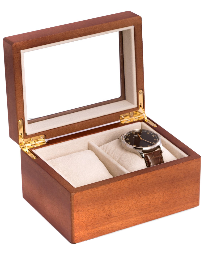 Bey-berk Double Watch Box In Multicolor