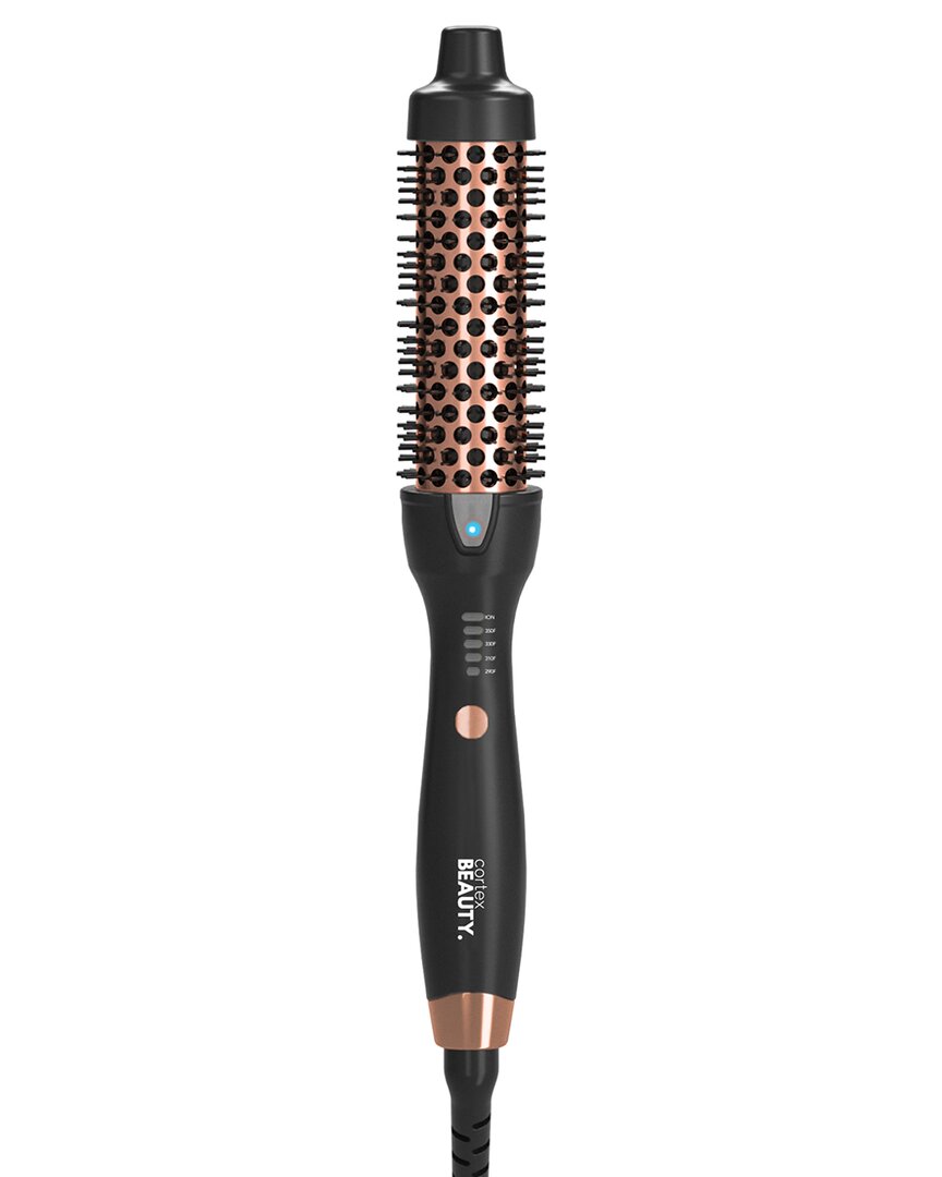 Cortex Beauty Cortex 1.5 Ionic Temperature Control Styling Brush In Black