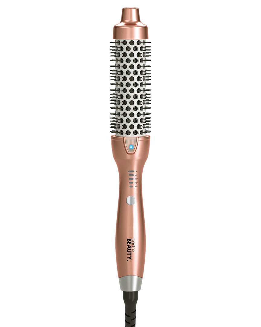 Cortex Beauty Cortex 1.5 Ionic Temperature Control Styling Brush In Gold