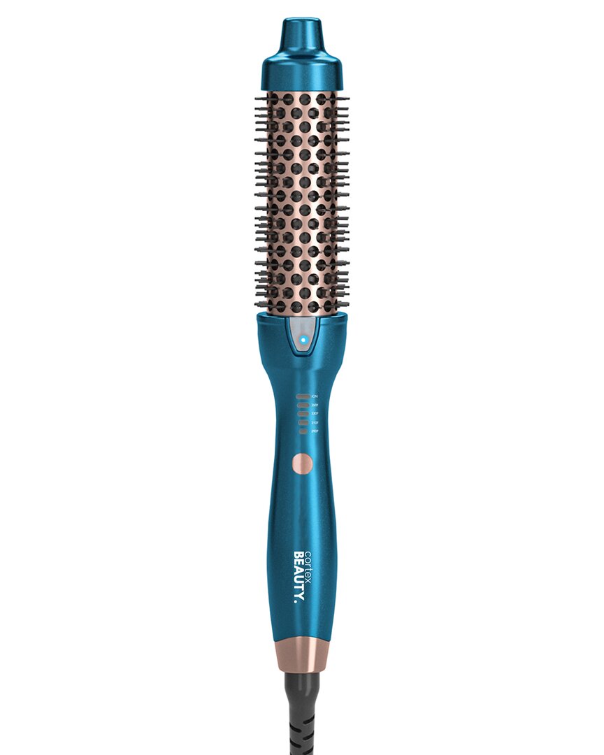 Cortex Beauty Cortex 1.5 Ionic Temperature Control Styling Brush In Blue