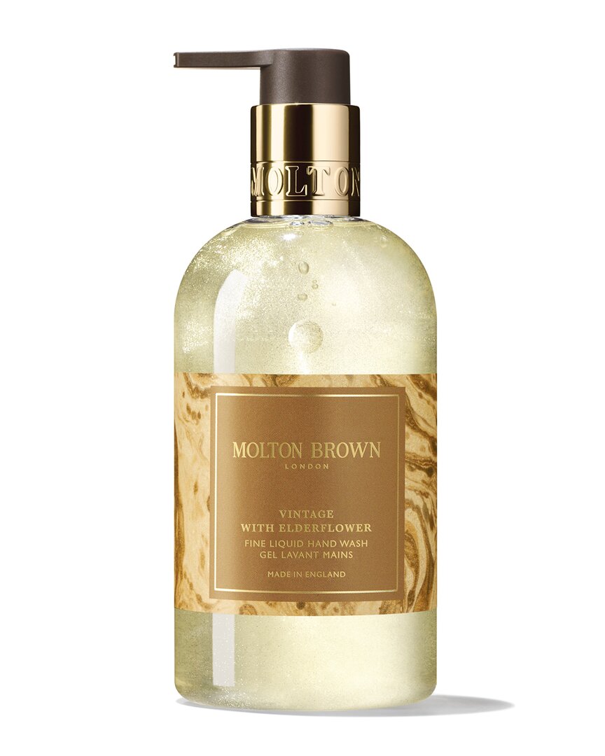 Molton Brown London Unisex 10oz Vintage With Elderflower Fine Liquid Hand Wash With $5 Credit